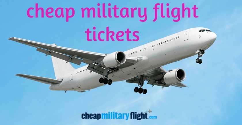 cheap military flight tickets